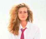 Julia Roberts présente le film Mystic Pizza en 1988 