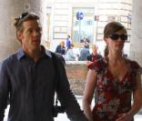 Julia Roberts et Daniel Moder en mai 2008 à Rome 