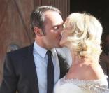 Jean Dujardin et Alexandra Lamy à leur mariage en juillet 2009 