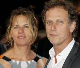Virginie Couperie et Charles Berling à l'occasion de l'avant-première de  La Dette , dans le cadre du 36e Festival de Deauville, le 4 septembre 2010.
