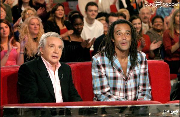 Yannick Noah et Michel Sardou en 2004