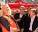 Adriana Karembeu représente la Croix-Rouge à Lyon