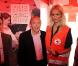 Adriana Karembeu représente la Croix-Rouge à Lyon