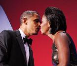 Barack et Michelle Obama lors du Congressional Hispanic Institute, dans le cadre du 33e Annual Awards Gala, qui s\'est tenu à Washington au Convention Center, le 15 septembre 2010<br />