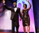 Barack et Michelle Obama lors du Congressional Hispanic Institute, dans le cadre du 33e Annual Awards Gala, qui s'est tenu à Washington au Convention Center, le 15 septembre 2010 