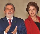 Le président brésilien Lula et sa dauphine Dilma Rousseff
