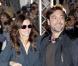 Julia et Javier Bardem arrivent au Festival de Saint-Sébastien, le 19 septembre 2010. Julia porte une sublime robe Lanvin !