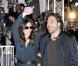 Julia et Javier Bardem arrivent au Festival de Saint-Sébastien, le 19 septembre 2010. Julia porte une sublime robe Lanvin !