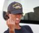 Rihanna en plein tournage de  Battleship , à Maui, sur l'île d'Hawaï