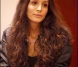 Pauline lors de la conférence de presse de l'association Faire Face au Park Hyatt à Paris le 20 septembre 2010.