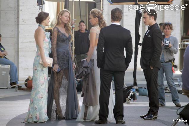 Leighton Meester Blake Lively Katie Cassidy Ed Westwick et Chace Crawford