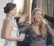 Leighton Meester et Blake Lively sur le tournage de Gossip Girl à New York, le 21 septembre 2010