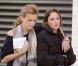 Katie Cassidy et Leighton Meester sur le tournage de Gossip Girl à New York, le 21 septembre 2010