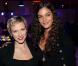 Lorie et Yelena Noah à la soirée de lancement de la chaîne Stylia, au Mini Palais, à Paris. 20/09/2010