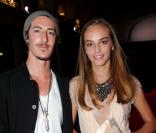Eric Balfour et Alma lors de la finale Elite Model Look à Paris le 23/09/10
