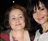 Evelyne Bouix et Catherine Arditi à la Générale du spectacle Fame