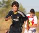 Enzo Zidane, 15 ans, fils de Zinedine Zidane et leader de l'équipe de jeunes du Real Madrid, lors d'un match à Madrid, le 11 septembre 2010.