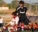Enzo Zidane, 15 ans, fils de Zinedine Zidane et leader de l'équipe de jeunes du Real Madrid, lors d'un match à Madrid, le 11 septembre 2010.