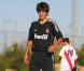 Enzo Zidane, 15 ans, fils de Zinedine Zidane et leader de l'équipe de jeunes du Real Madrid, lors d'un match à Madrid, le 11 septembre 2010.