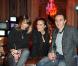 Axelle Laffont, Zoé Félix et Elie Semoun lors de la soirée Fast Retailing à Paris le 30/09/10