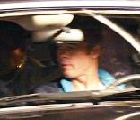 Brad Pitt et Robin Wright sur le tournage de  Moneyball , à Van Nuys, en Californie, le 30 septembre 2010.