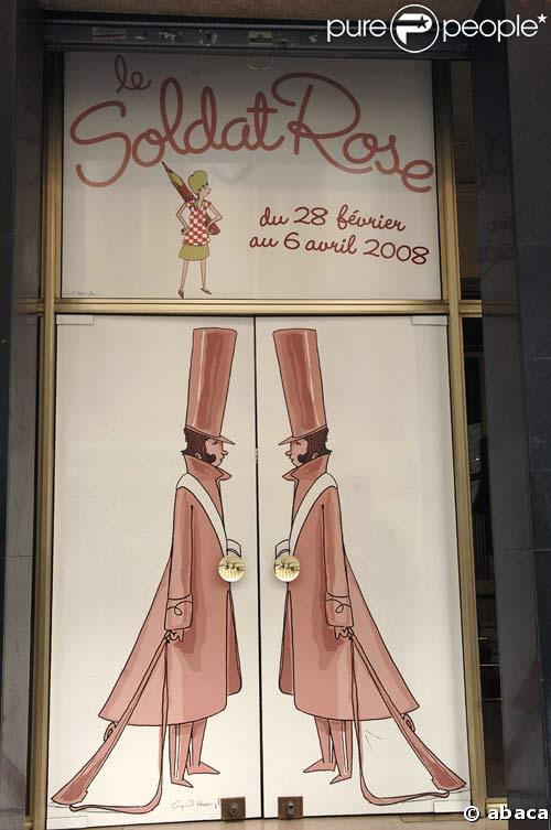 à la dernière représentation du Soldat Rose au Casino de Paris, le 6/04/08