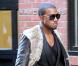 Kanye West et Selita Ebanks dans les rues de New York, sortent de l'hôtel Mercer