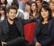 Marion Cotillard et Guillaume Canet lors de l'enregistrement de l'émission Vivement Dimanche le 6 octobre 2010, diffusée le 10 octobre