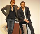 Pierre Palmade en plein filage de son spectacle 