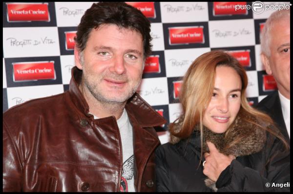 Philippe Lellouche et Vanessa Demouy à la soirée "Veneta Cucine fait son cinéma", à Paris. 14/10/2010