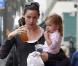 Jennifer Garner et sa petite Seraphina, dans les rues de Los Angeles le 15 octobre 2010