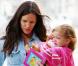 Jennifer Garner et sa petite Seraphina, dans les rues de Los Angeles, le 14 octobre 2010