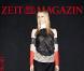 Claudia Schiffer en couverture de Zeit, à l'occasion des 40 ans du magazine allemand.