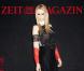 Claudia Schiffer en couverture de Zeit, à l'occasion des 40 ans du magazine allemand.