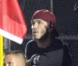 David Beckham et son fils Romeo viennent soutenir le petit Cruz, 5 ans, qui joue un match de foot à Santa Monica, samedi 9 octobre.