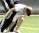 David Beckham et son fils Romeo viennent soutenir le petit Cruz, 5 ans, qui joue un match de foot à Santa Monica, samedi 9 octobre.
