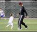 David Beckham et son fils Romeo viennent soutenir le petit Cruz, 5 ans, qui joue un match de foot à Santa Monica, samedi 9 octobre.