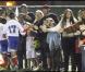 David Beckham et son fils Romeo viennent soutenir le petit Cruz, 5 ans, qui joue un match de foot à Santa Monica, samedi 9 octobre.
