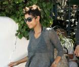 Halle Berry va déjeuner avec Olivier Martinez à Malibu le 9 octobre 2010 