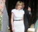 Heidi Klum, très chic dans sa robe RM by Rolland Mouret et perchée sur ses Louboutin