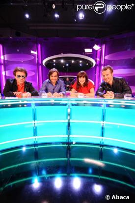 Nouvelle Star : les jurés Philippe Manoeuvre André Manoukian, Lio et Sinclair 