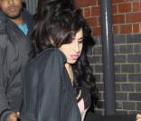 Amy Winehouse lors de l'ouverture de la nouvelle boutique Fred Perry Londres le 21/10/10