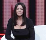  Monica Bellucci sur le plateau de l'émission Chiambretti Night à Milan le 26 octobre 2010 