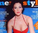 Monica Bellucci en couverture de Men\'s Style