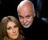 Céline Dion pose avec son mari René Angelil en novembre 2007 