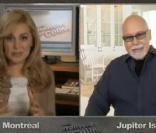René Angélil annonce à Julie Snyder le nom de ses jumeaux, le 28 octobre 2010