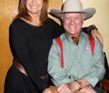 Linda Gray et Larry Hagman présents à une expo sur 