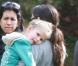 Jennifer Garner se rend à une fête d'anniversaire avec ses deux filles, Violet, 4 ans, et Seraphina, 1 an et demi, samedi 30 octobre, à Los Angeles.