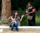 Jennifer Garner se rend dans un centre équestre avec Seraphina, la plus jeune de ses filles, samedi 6 novembre, à Los Angeles.
