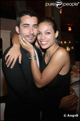 Rosario Dawson et son chéri Mathieu Schreyer
